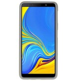 Farb-TPU-Hülle für Samsung Galaxy A7 2018 Grau