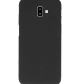Farve TPU Taske til Samsung Galaxy J6 Plus Black
