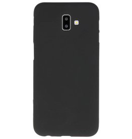 Color TPU Hoesje voor Samsung Galaxy J6 Plus Zwart