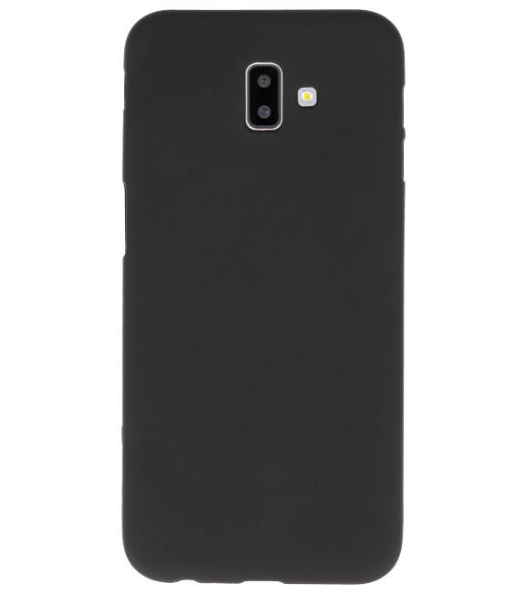 Funda TPU en color para Samsung Galaxy J6 Plus negro