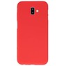 Color TPU Case for Samsung Galaxy J6 Plus Red