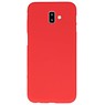 Color TPU Hoesje voor Samsung Galaxy J6 Plus Rood