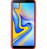 Funda TPU Color para Samsung Galaxy J6 Plus Rojo