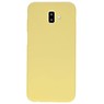 Coque TPU couleur pour Samsung Galaxy J6 Plus Jaune