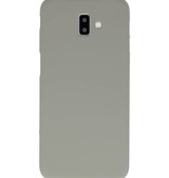 Color TPU Hoesje voor Samsung Galaxy J6 Plus Grijs