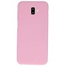 Coque TPU Couleur pour Samsung Galaxy J6 Plus Rose