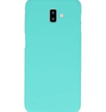 Color TPU Hoesje voor Samsung Galaxy J6 Plus Turquoise