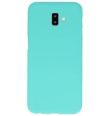 Funda TPU en color para Samsung Galaxy J6 Plus turquesa