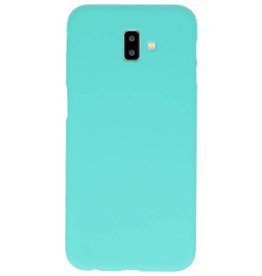 Custodia in TPU a colori per Samsung Galaxy J6 Plus Turquoise