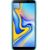 Funda TPU en color para Samsung Galaxy J6 Plus turquesa