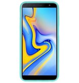 Color TPU Case for Samsung Galaxy J6 Plus Turquoise