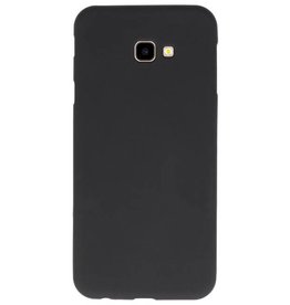 Coque TPU Couleur pour Samsung Galaxy J4 Plus Noir