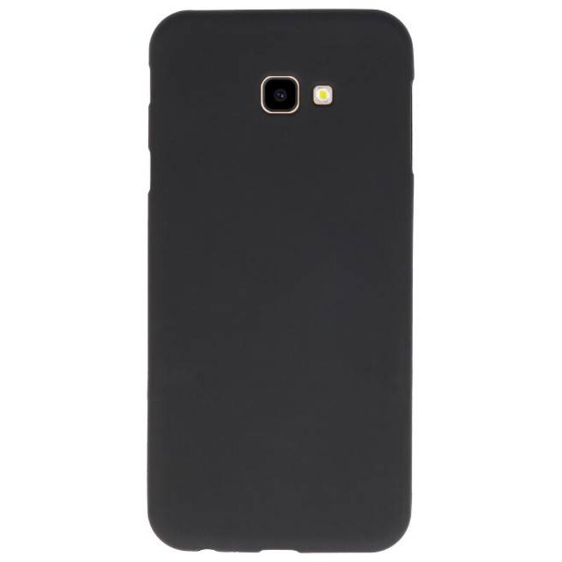 Coque TPU Couleur pour Samsung Galaxy J4 Plus Noir