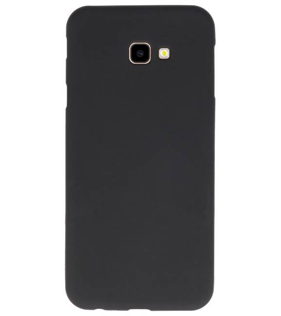 Color TPU Hoesje voor Samsung Galaxy J4 Plus Zwart