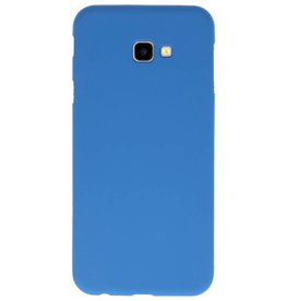 Coque TPU Couleur pour Samsung Galaxy J4 Plus Marine