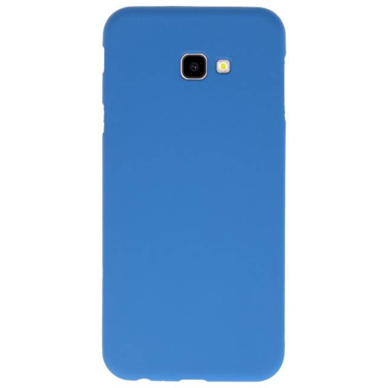Custodia in TPU a colori per Samsung Galaxy J4 Plus Navy