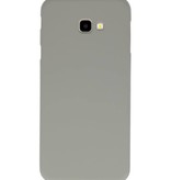 Color TPU Hoesje voor Samsung Galaxy J4 Plus Grijs