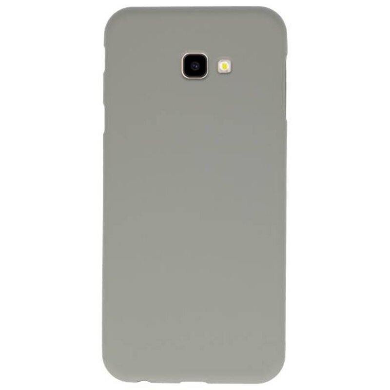 Farve TPU Taske til Samsung Galaxy J4 Plus Grå