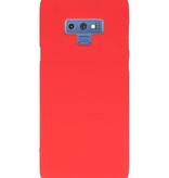 Farve TPU Taske til Samsung Galaxy Note 9 Red