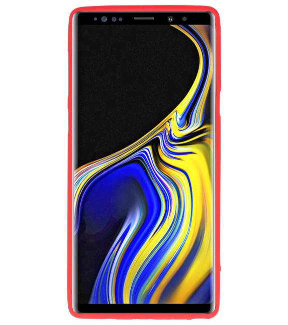 Coque TPU Couleur pour Samsung Galaxy Note 9 Rouge