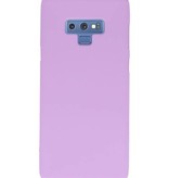 Coque TPU Couleur pour Samsung Galaxy Note 9 Violet