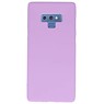 Coque TPU Couleur pour Samsung Galaxy Note 9 Violet