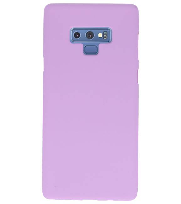 Color TPU Hoesje voor Samsung Galaxy Note 9 Paars