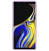 Coque TPU Couleur pour Samsung Galaxy Note 9 Violet