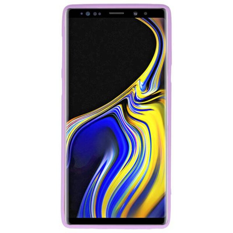 Coque TPU Couleur pour Samsung Galaxy Note 9 Violet