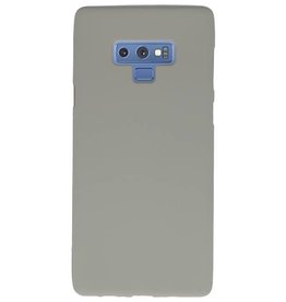 Coque TPU couleur pour Samsung Galaxy Note 9 Grey