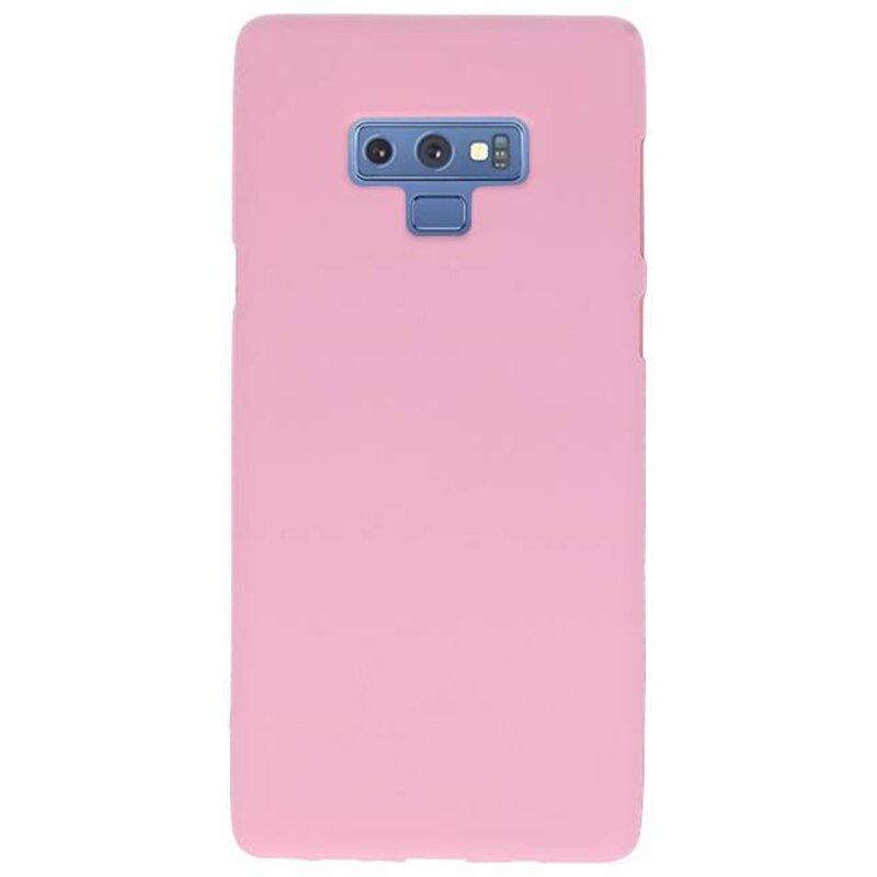 Coque TPU Couleur pour Samsung Galaxy Note 9 Rose