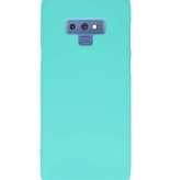 Coque TPU couleur pour Samsung Galaxy Note 9 Turquoise