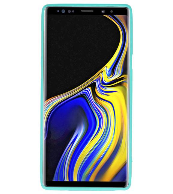 Coque TPU couleur pour Samsung Galaxy Note 9 Turquoise