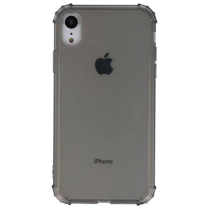 Funda TPU a prueba de golpes para iPhone XR Gris