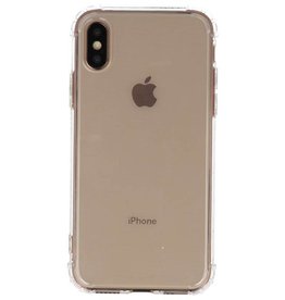 Funda de TPU a prueba de golpes para iPhone XS Transparente