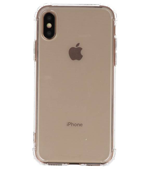 Shockproof TPU case for iPhone XS Transparent