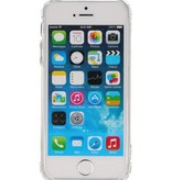 Funda de TPU a prueba de golpes para iPhone 5 transparente