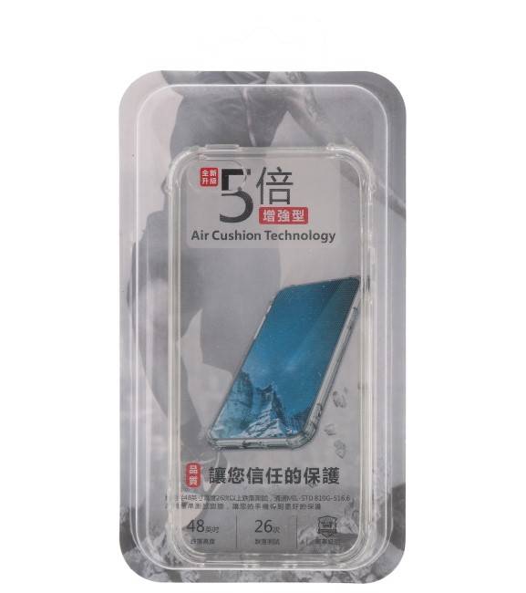 Custodia antiurto in TPU per iPhone 5 trasparente