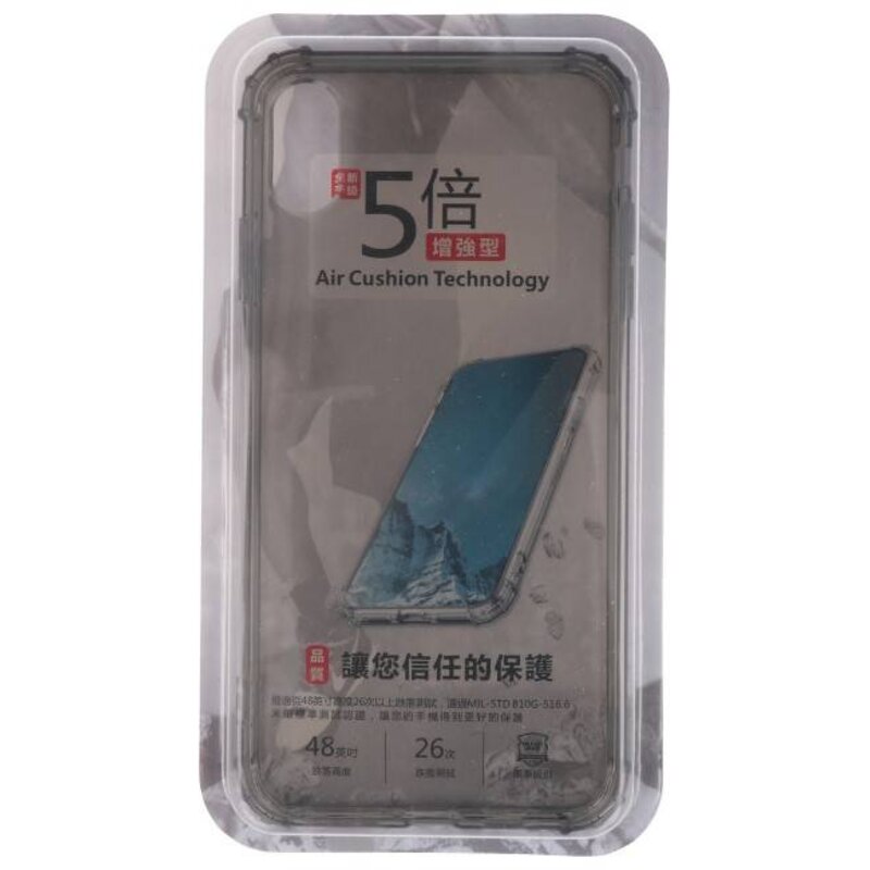 Funda de TPU a prueba de golpes para iPhone XS Max Grey