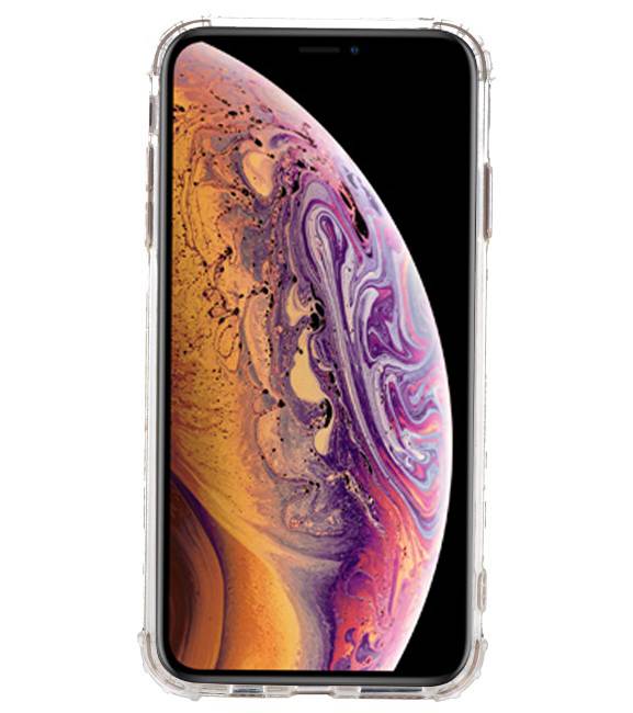 Schokbestendig TPU hoesje voor iPhone XS Max Transparant met verpakking