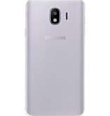 Custodia in TPU trasparente resistente agli urti per Galaxy J4