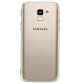 Carcasa de TPU transparente resistente a los golpes para Galaxy J6