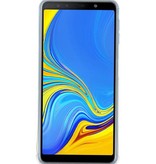 Carcasa de TPU transparente resistente a los golpes para Galaxy A7 2018