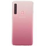 Carcasa de TPU transparente resistente a los golpes para Galaxy A9 2018