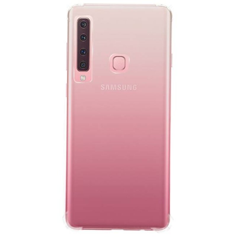 Carcasa de TPU transparente resistente a los golpes para Galaxy A9 2018