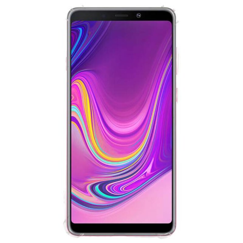 Carcasa de TPU transparente resistente a los golpes para Galaxy A9 2018