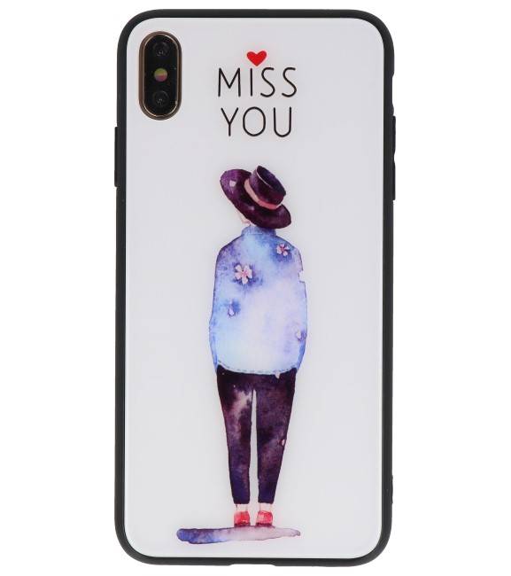 Stampa Hardcase per iPhone XS Max Miss You