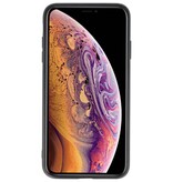 Estuche rígido de impresión para iPhone XS Max Lucky Me Flamingo