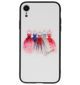 Print Hardcase voor iPhone XR Dress