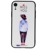 Print Hardcase til iPhone XR savner dig